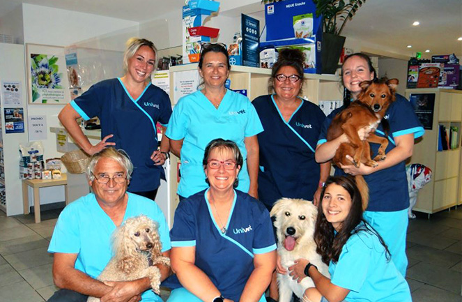 Clinique veterinaire Univet La Crau Albatros Equipe