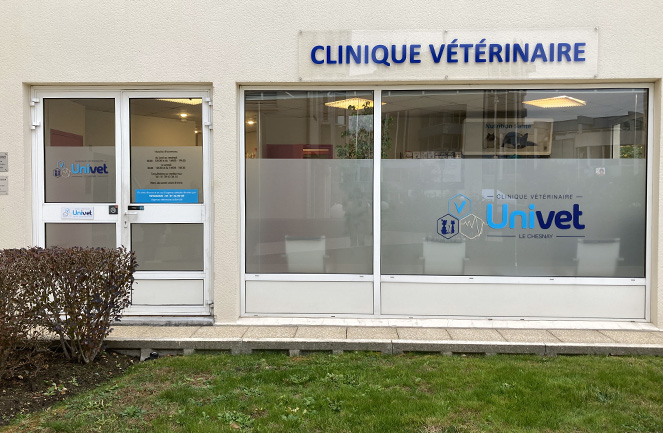 clinique veterinaire Univet le chesnay facade