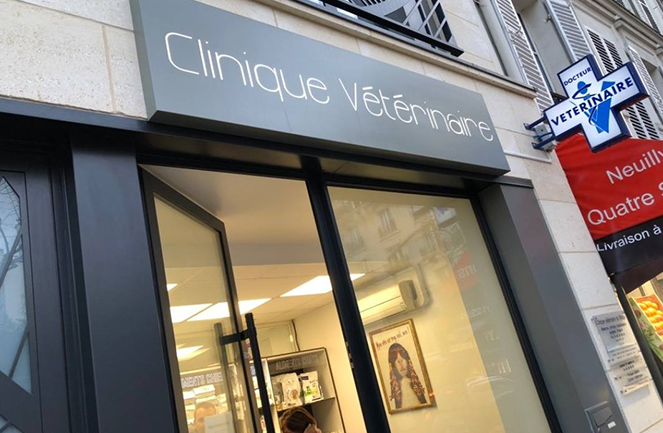 Clinique veterinaire Univet Neuilly facade